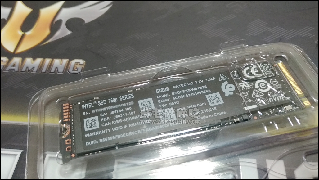 thumbnail image 2 of Intel SSDPEKKW256G8 - 256GB M.2 PCIe NVMe 2280 MLC 3D-Nand SSD Solid State - CPU Medics 2 of 14